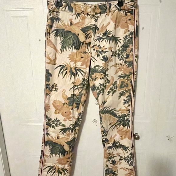 Anthropologie Chino s30  bird  print. - Picture 8 of 9